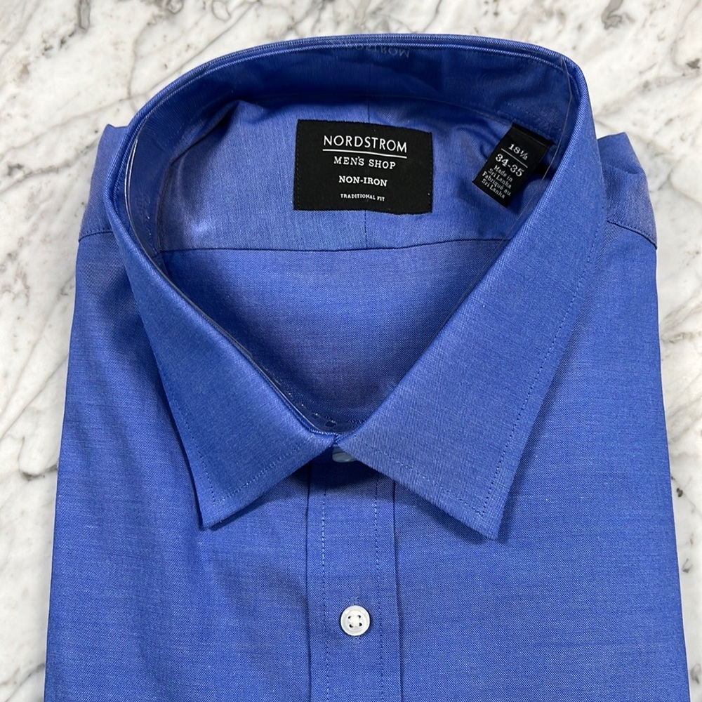 Nordstrom Dress shirt brand new. 18 1/2 neck. 34/35 sleeve